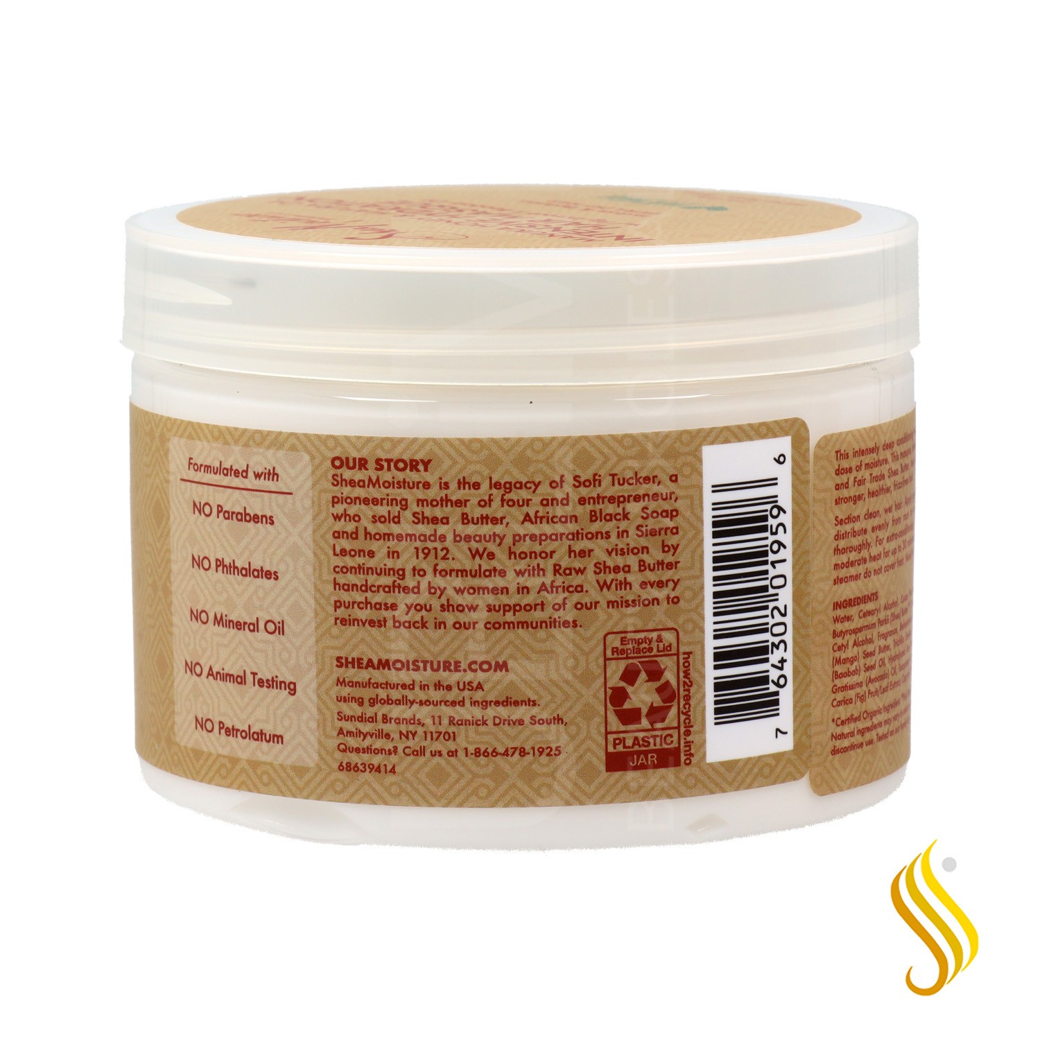 Shea Moisture Intensive Hydration Mascarilla 284 Gr
